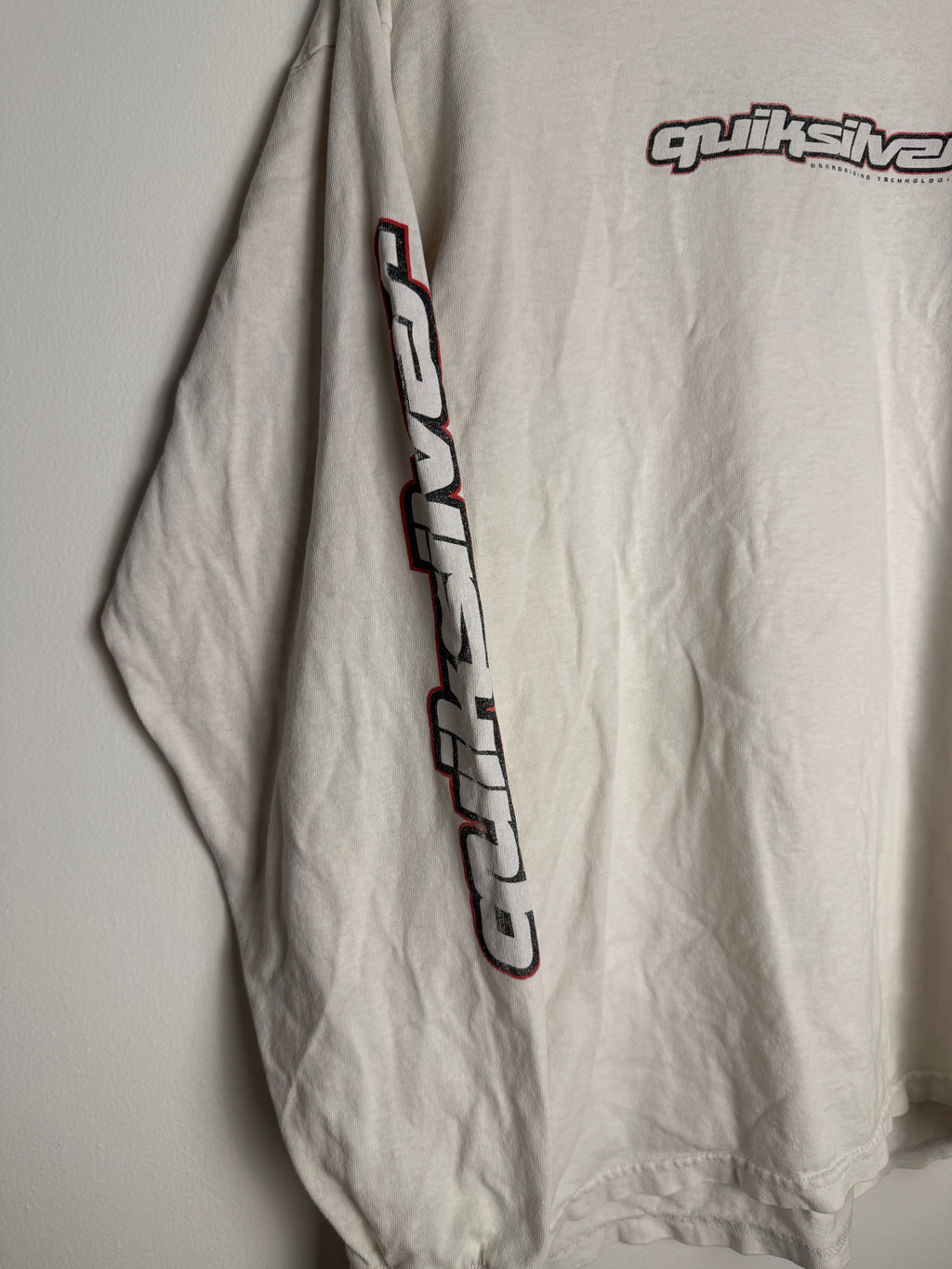 Vintage Quicksilver Quad Hit Longsleeve - L