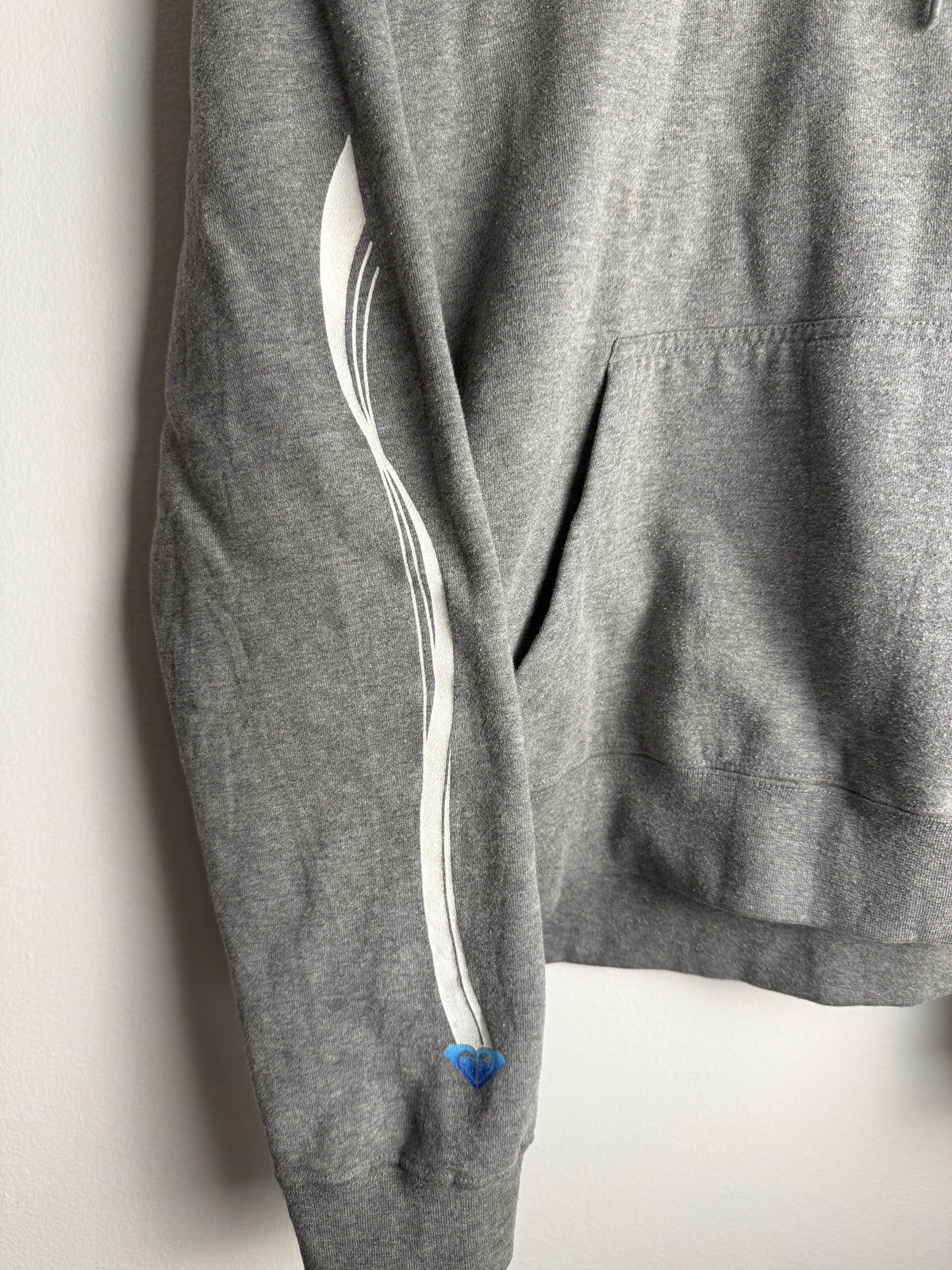 Womens Vintage Roxy Tri Hit Hoodie - M/L