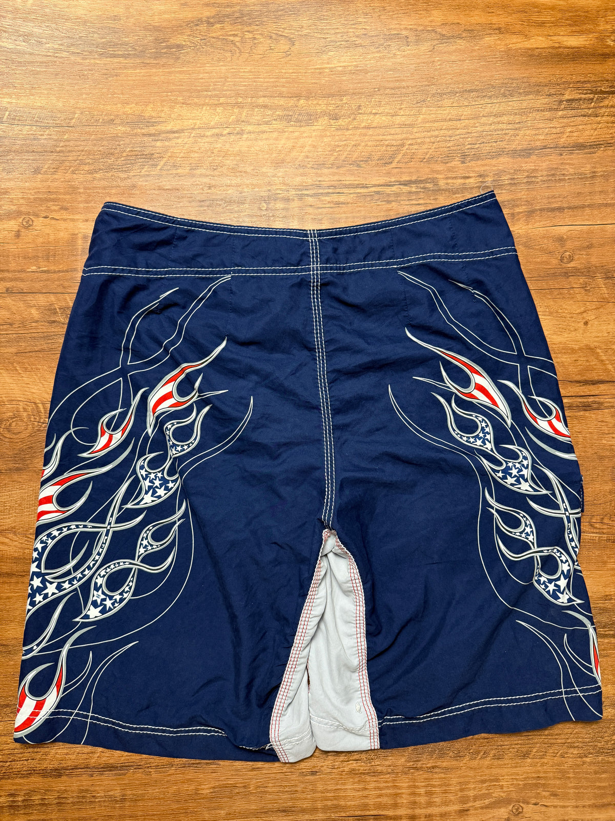 RARE Vintage Billabong Flame Boardies - 34