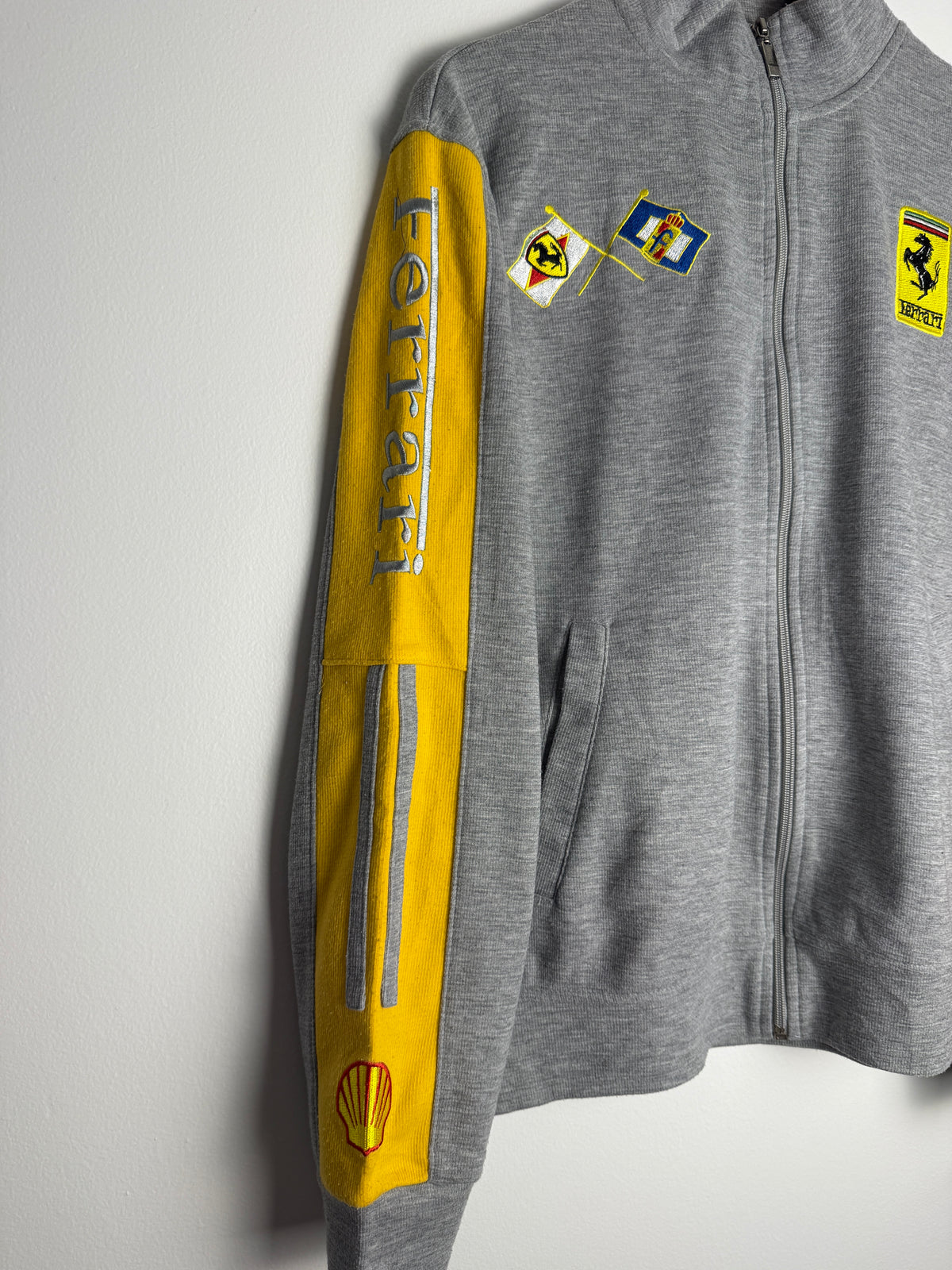 RARE Vintage Y2K Ferrari Track Jacket - L
