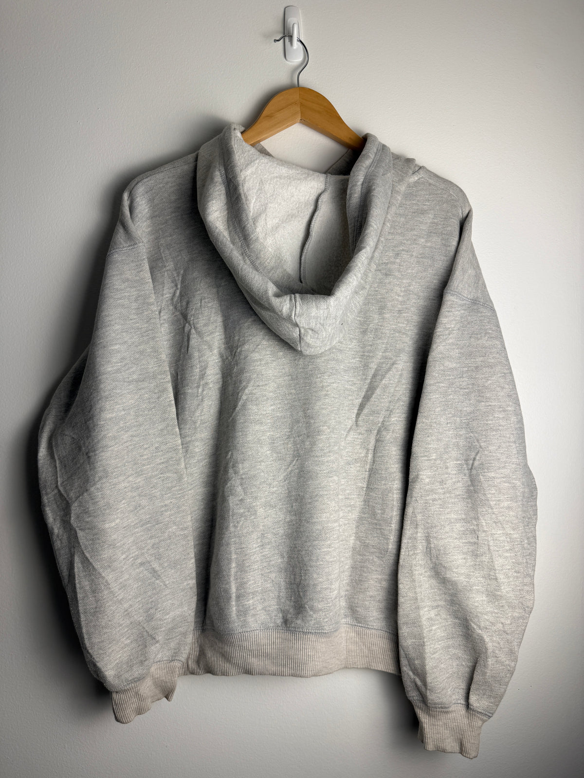 Vintage Billabong Grey Spellout Hoodie - L