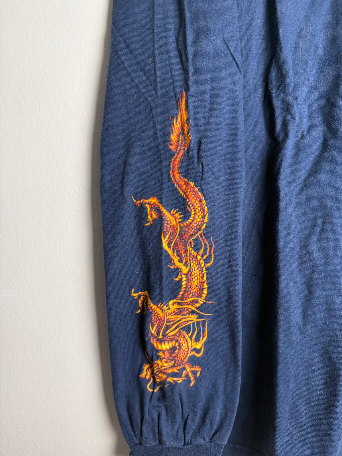 RARE Vintage Double SleeveHit No Fear Longsleeve - L/XL