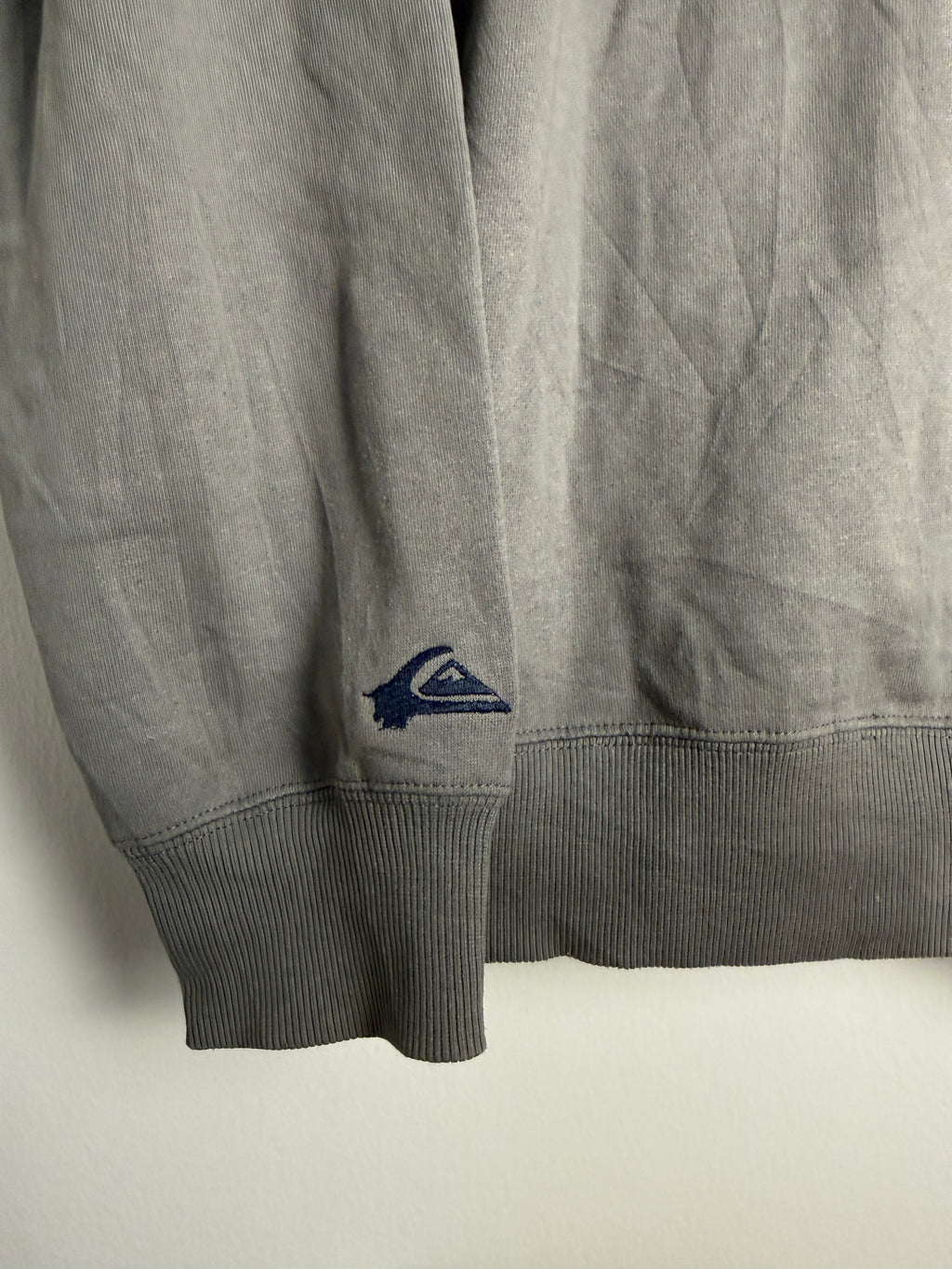 Vintage Quicksilver SpellOut Hoodie - L