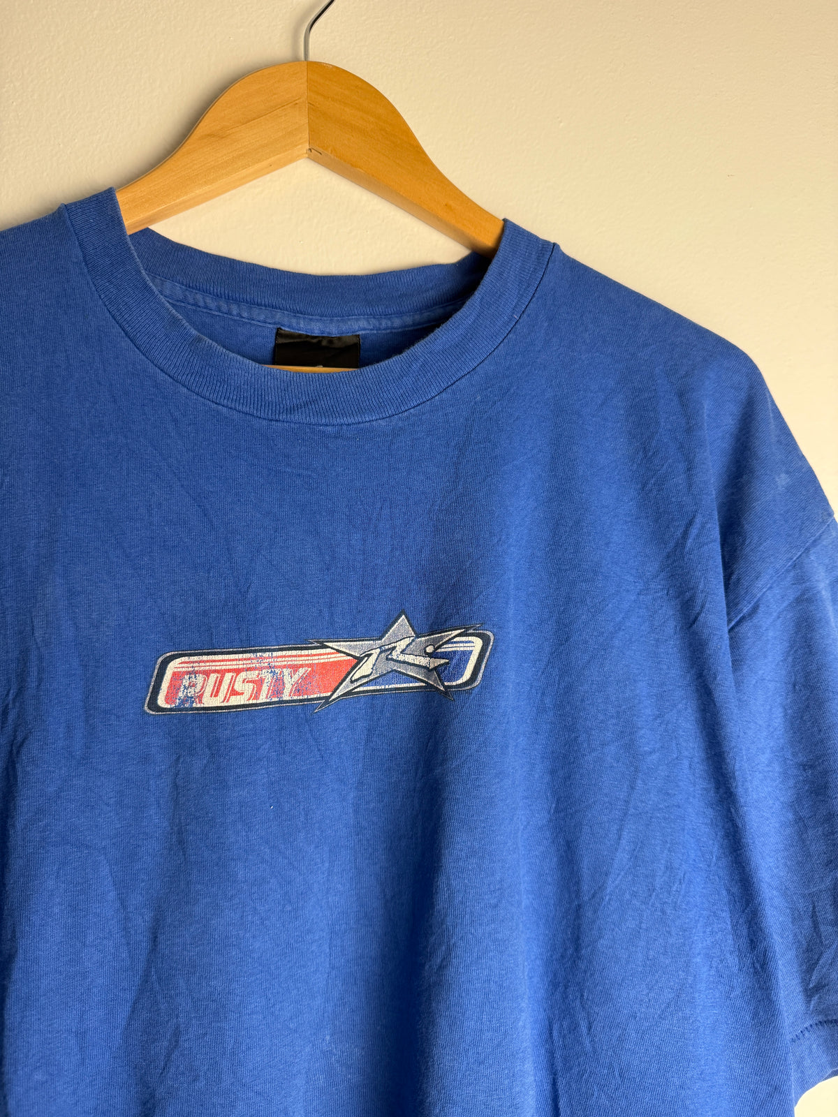 Vintage Rusty Spellout T-Shirt - L