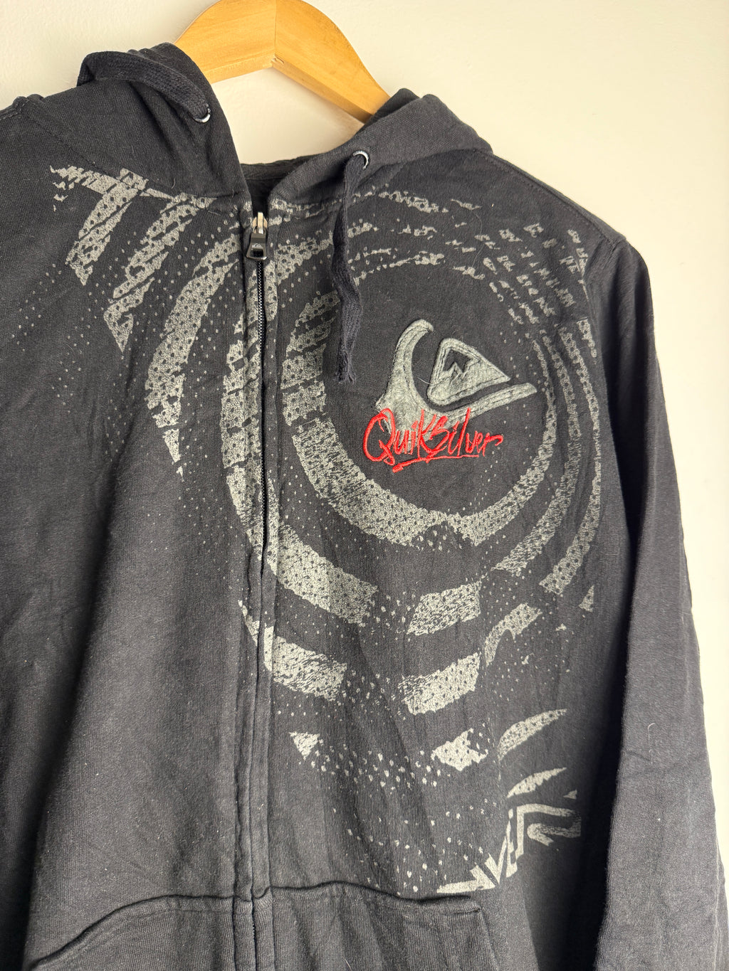 Vintage Y2K Quicksilver Zip-Up - M
