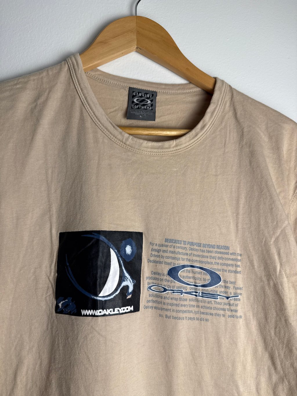 Vintage Oakley Software Bootleg T-Shirt - L