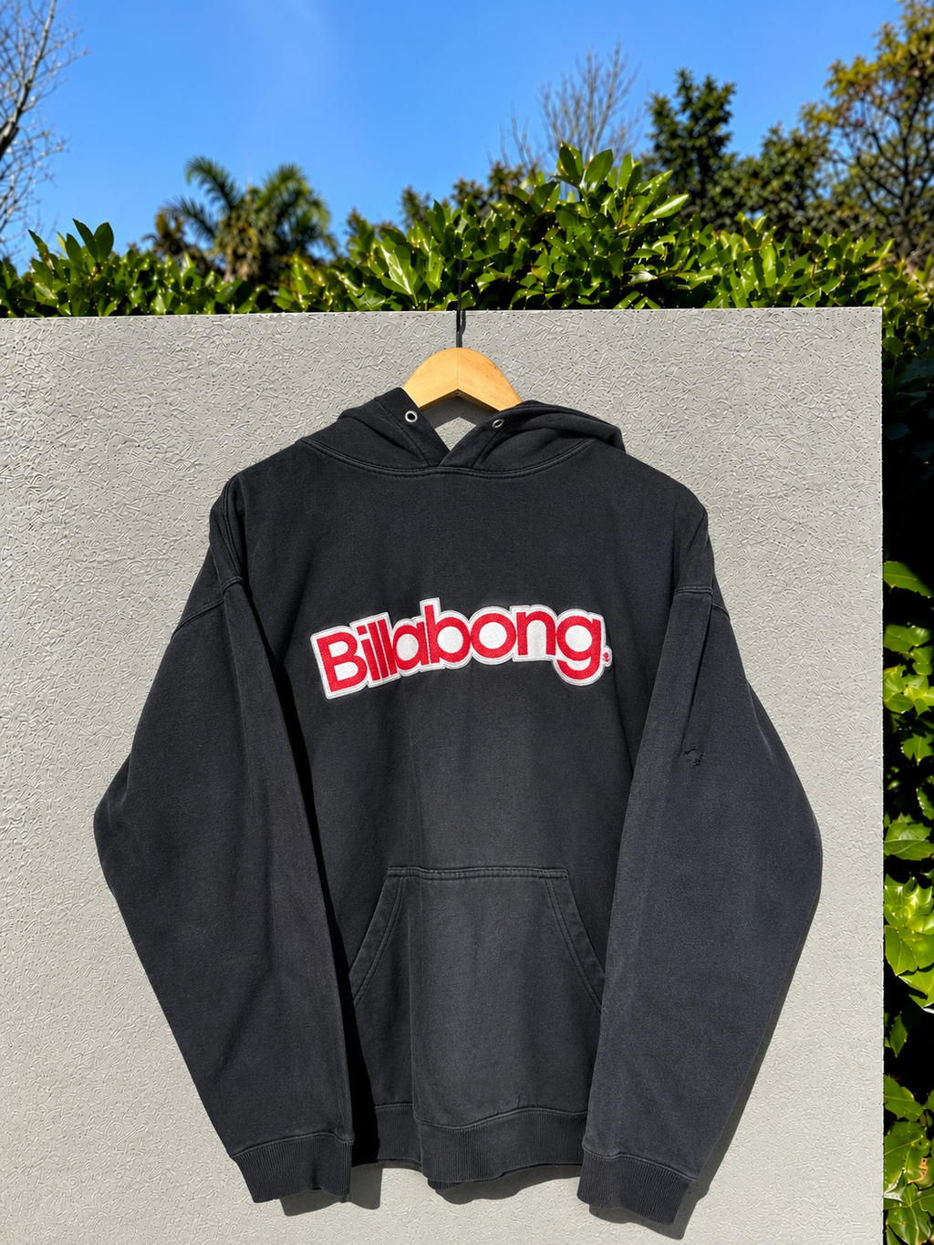Vintage Billabong Spellout Hoodie - L