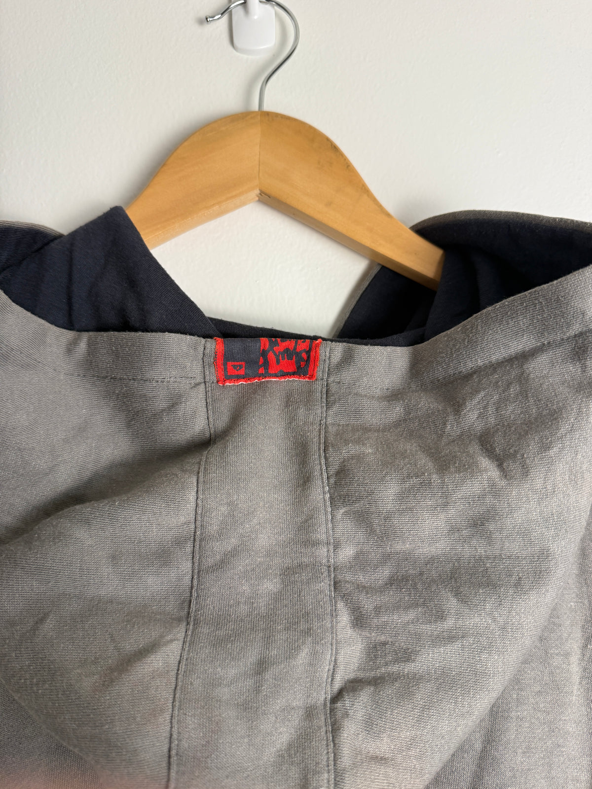 Vintage Quicksilver SpellOut Hoodie - L