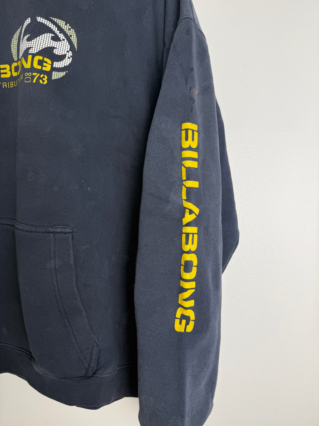 Vintage Billabong SpellOut Hoodie - XL