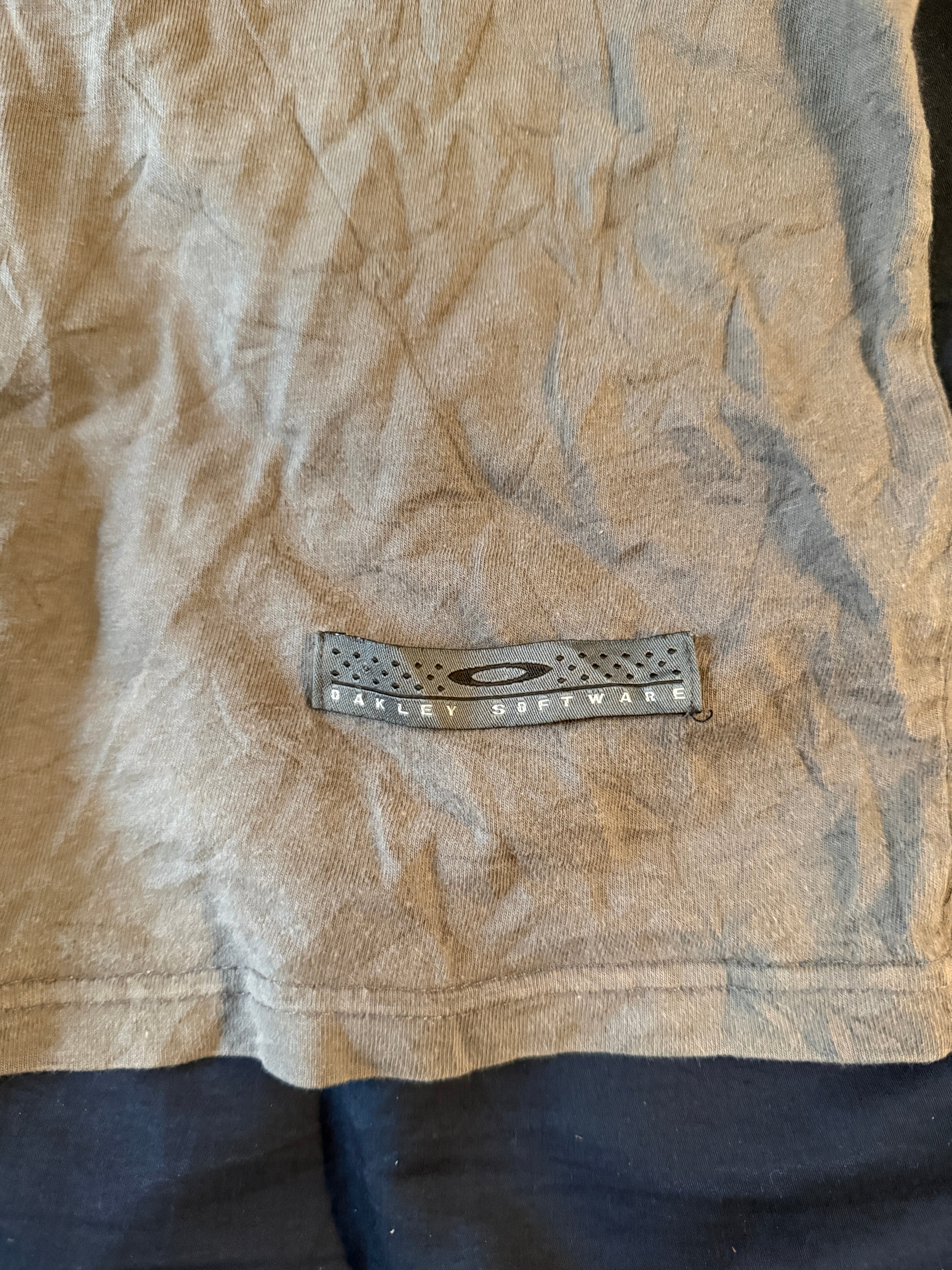RARE Oakley Software Three Tone T Shirt - L