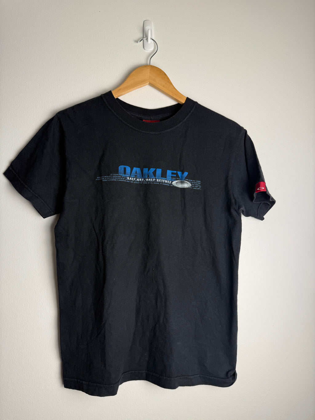 Vintage Oakley SpellOut T-Shirt - S
