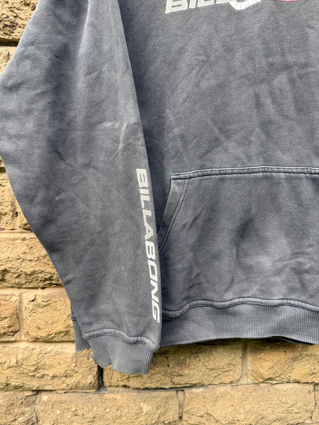 RARE Billabong Tri Hit Hoodie - L