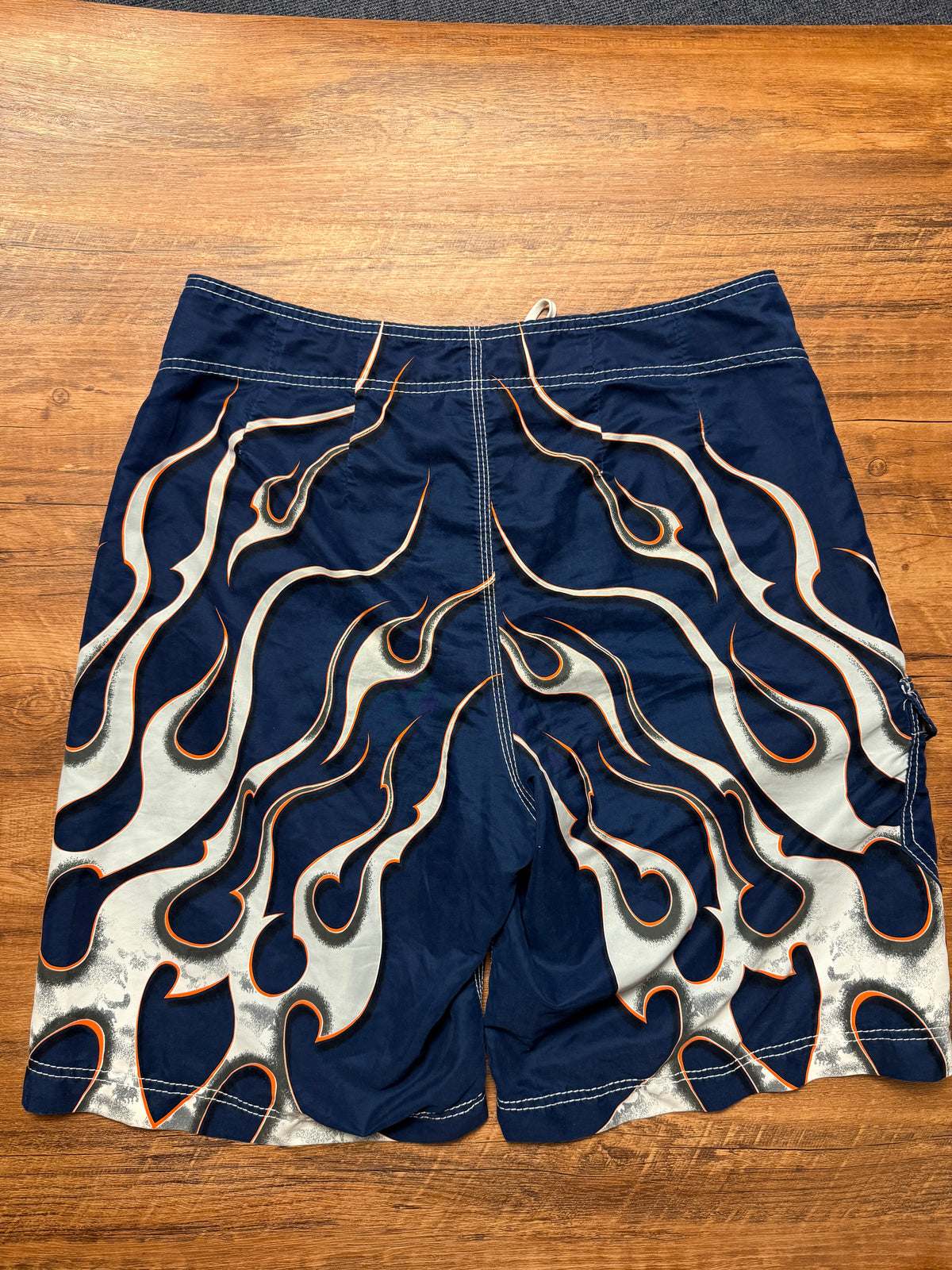 RARE Vintage Billabong Flame Boardshorts - 34