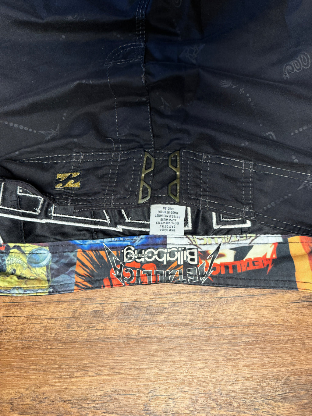 Vintage Billabong x Metallica Boardies - 34