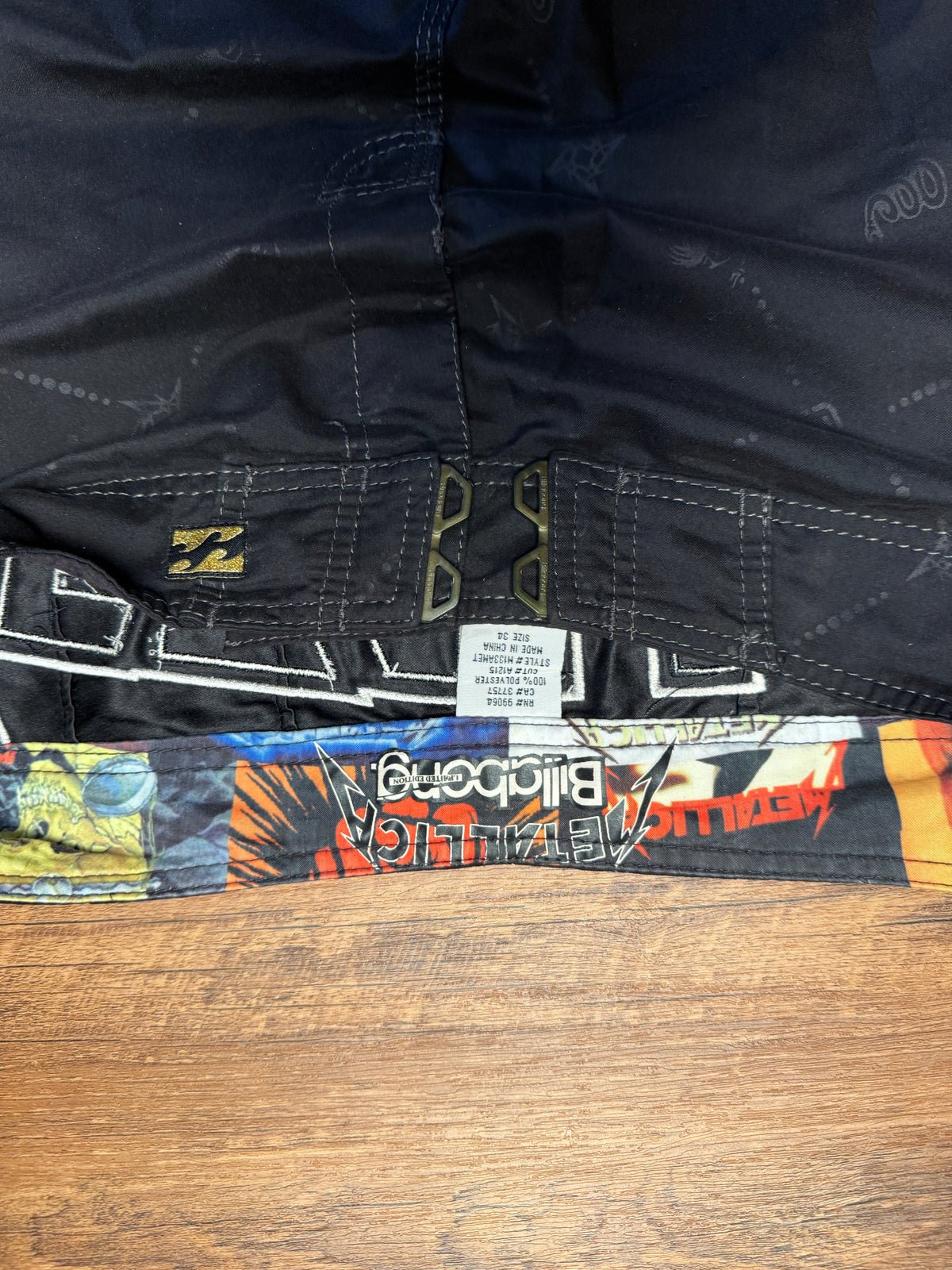 Vintage Billabong x Metallica Boardies - 34