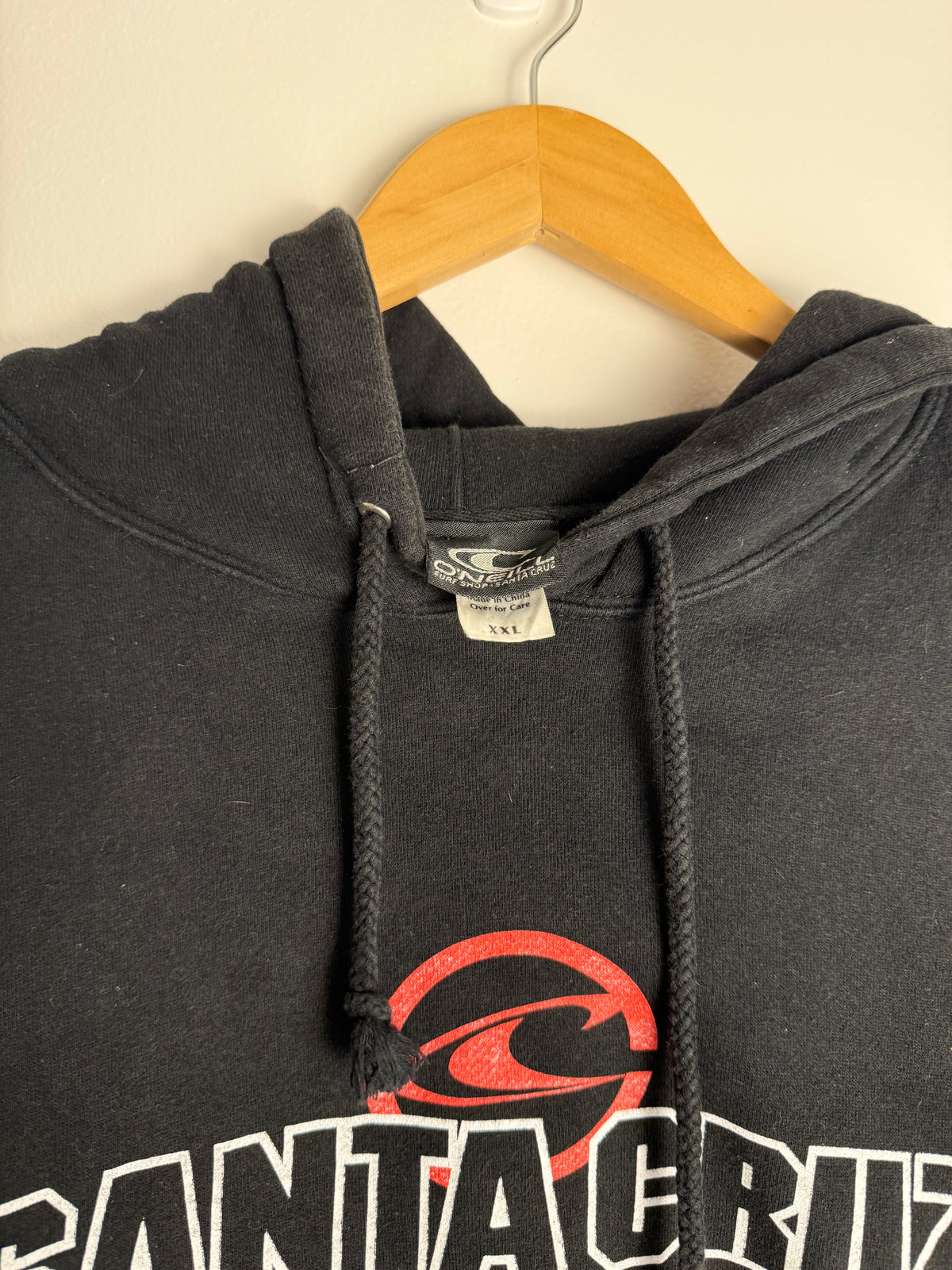 Vintage Oniell Santa Cruz Spellout Hoodie - XL