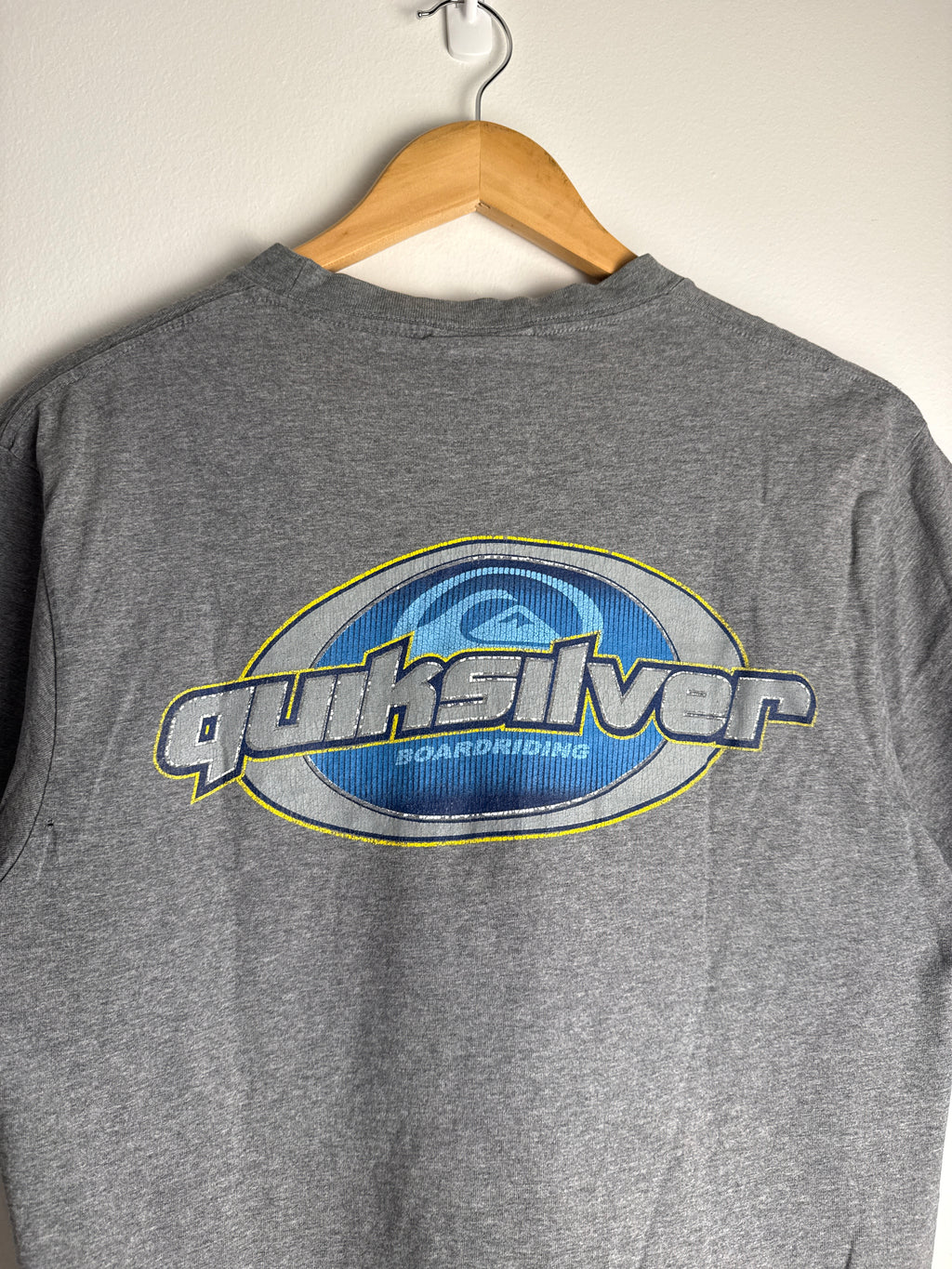 Vintage Quicksilver Centre Logo Graphic T-Shirt - L
