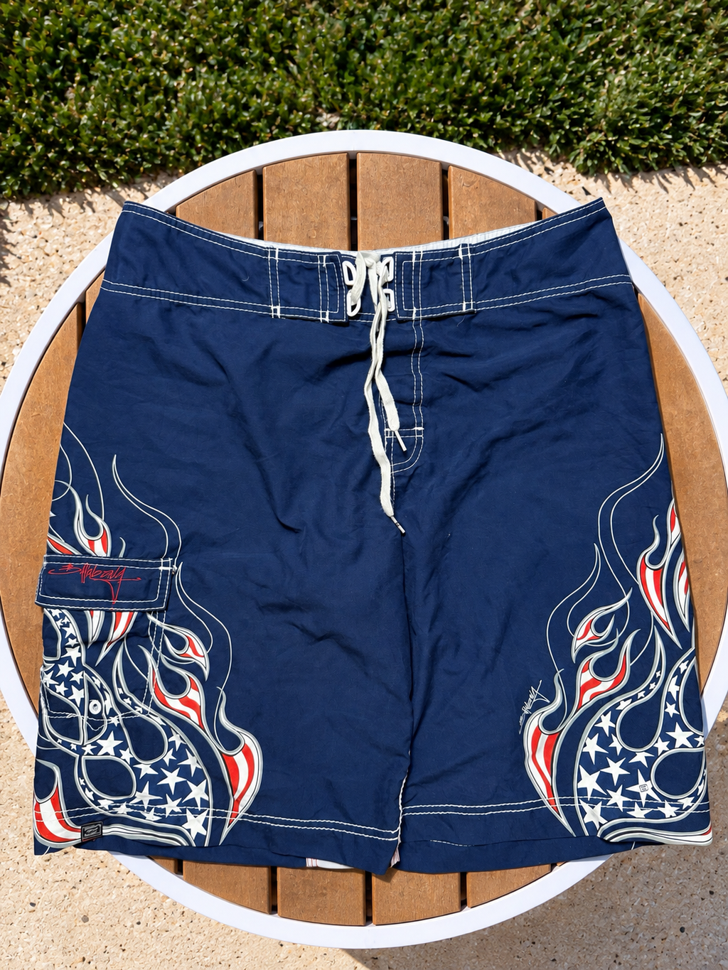 RARE Vintage Billabong Flame Boardies - 34