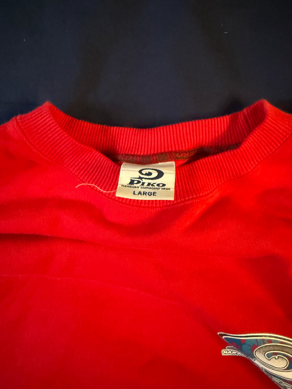 Vintage Piko Sweater - L