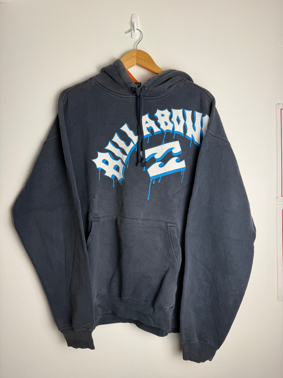 Vintage Billabong Spellout Hoodie - L