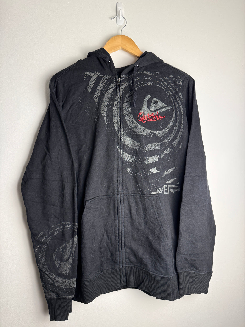 Vintage Y2K Quicksilver Zip-Up - M