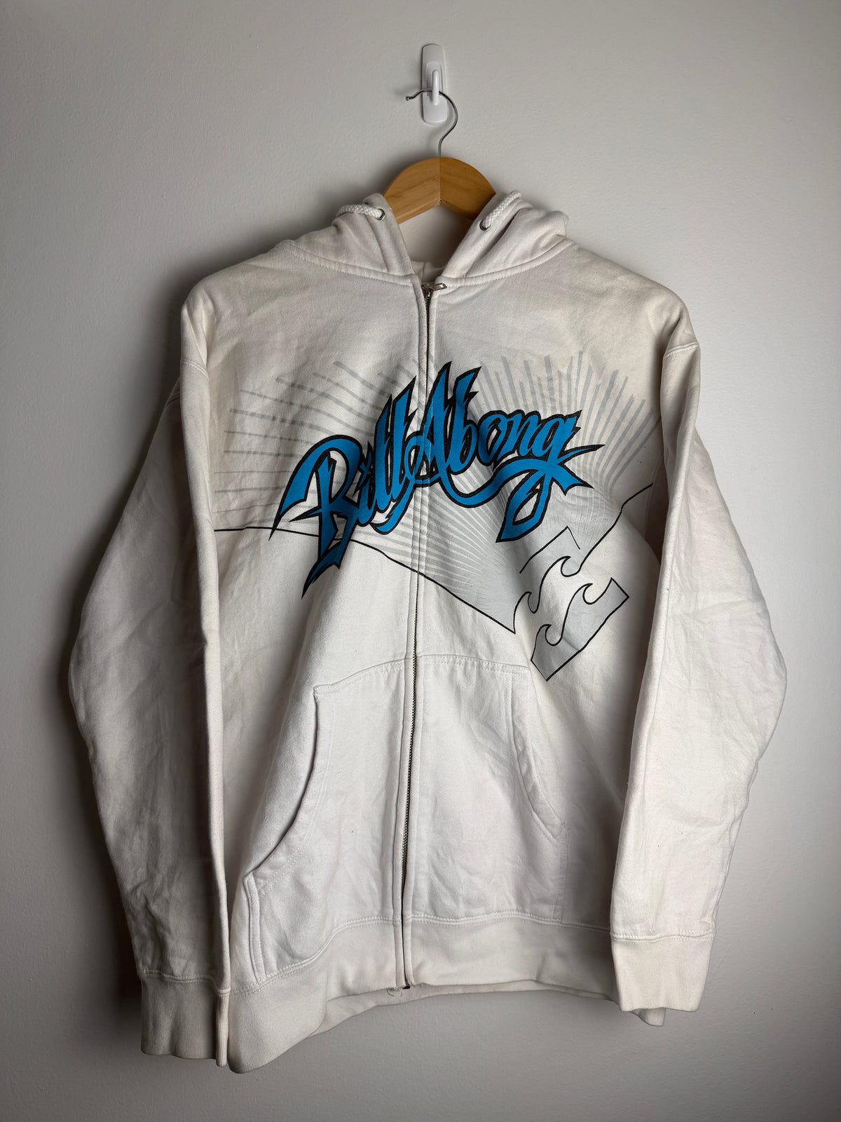 Vintage Y2K Billabong Zip-Up Hoodie - L