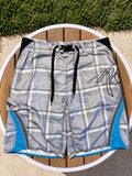 Vintage Plaid Ripcurl SpellOut Boardies - 33/34