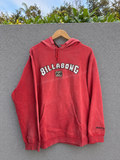 Vintage Faded Billabong SpellOut Hoodie - L/XL