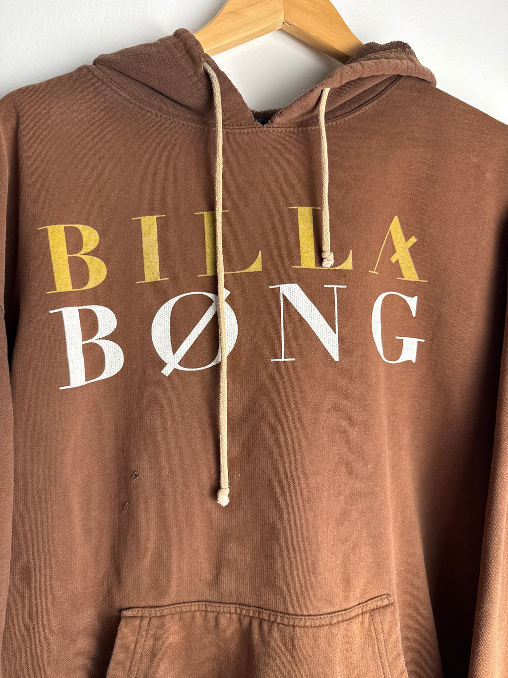 Vintage Billabong SpellOut Hoodie - XL
