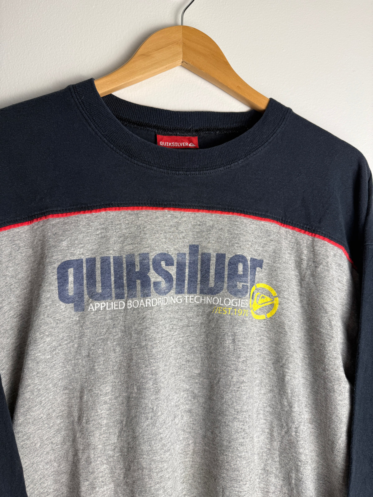 RARE Vintage Two Tone Quicksilver Longsleeve - L