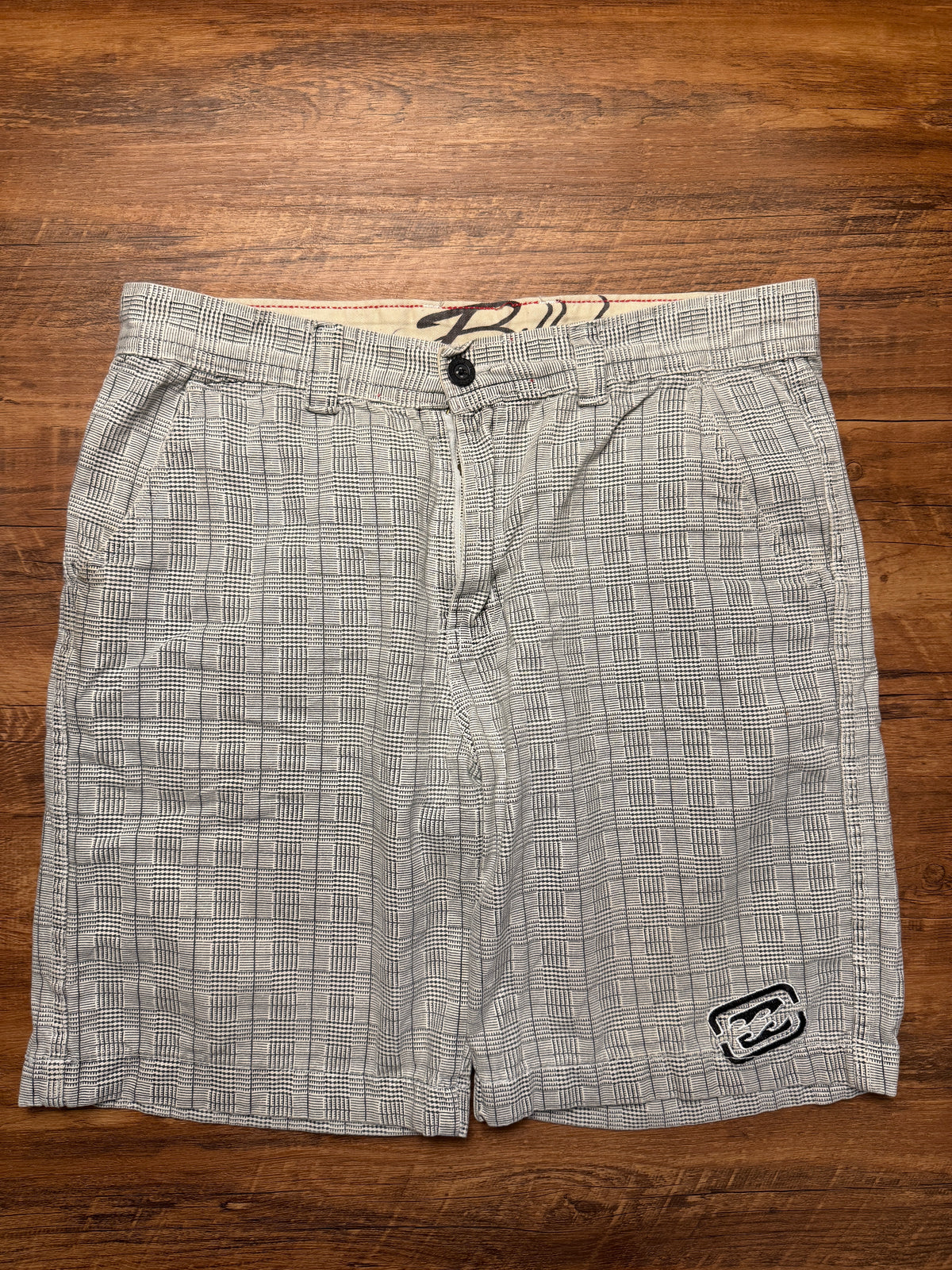 Vintage Billabong Plaid Shorts - 34