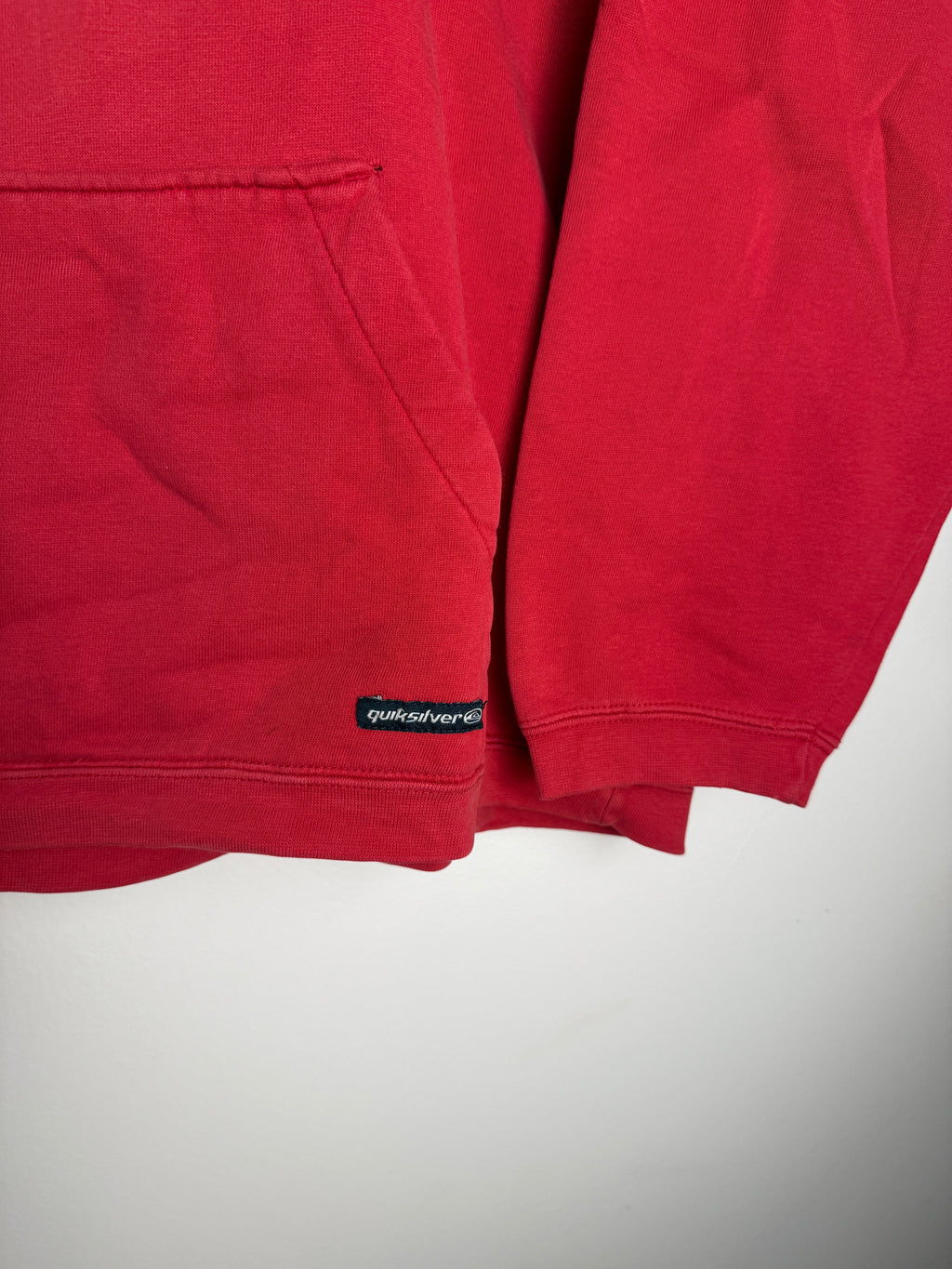 Vintage Quicksilver Spellout Hoodie - M