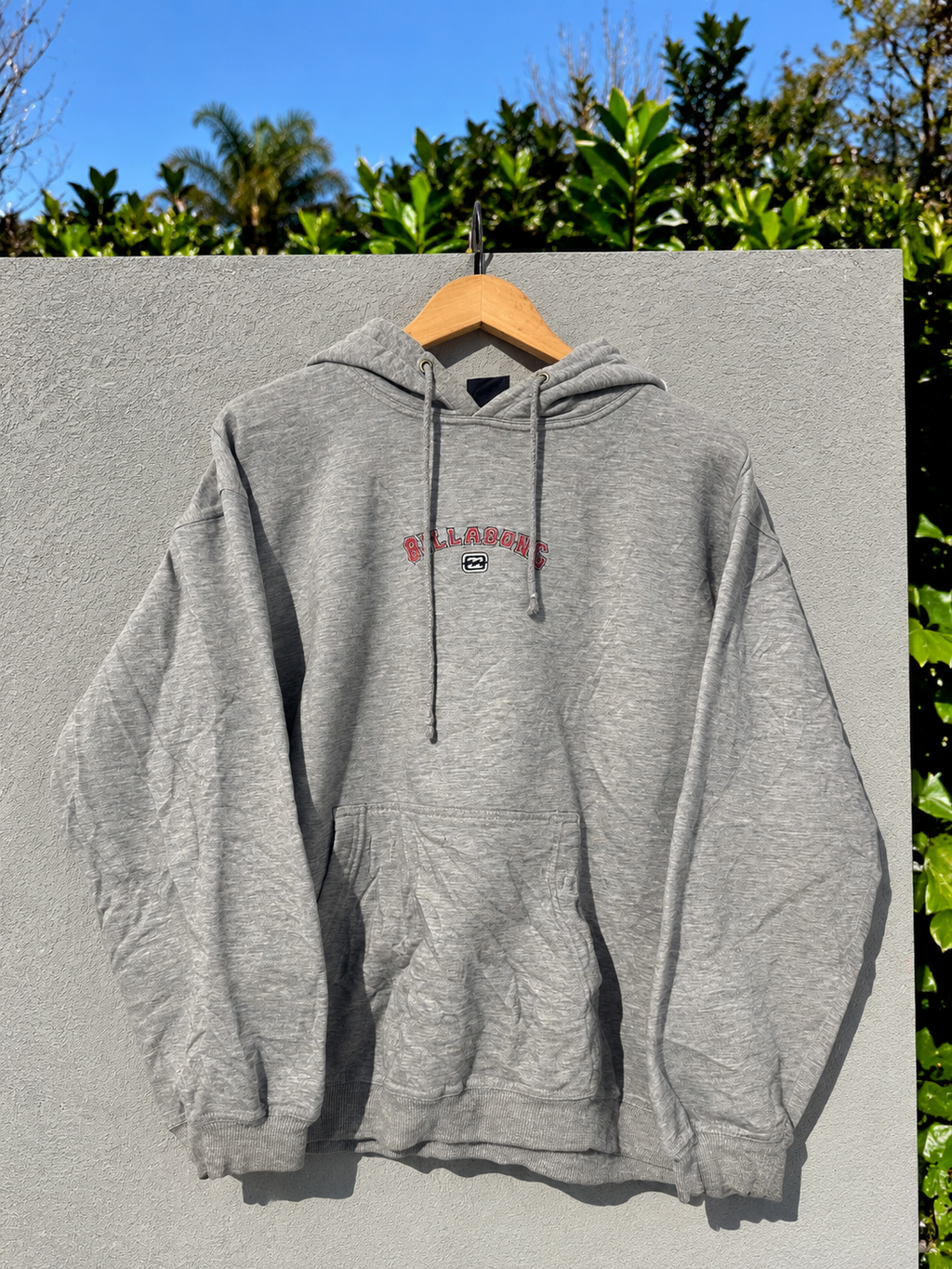 Vintage Billabong SpellOut Hoodie - L