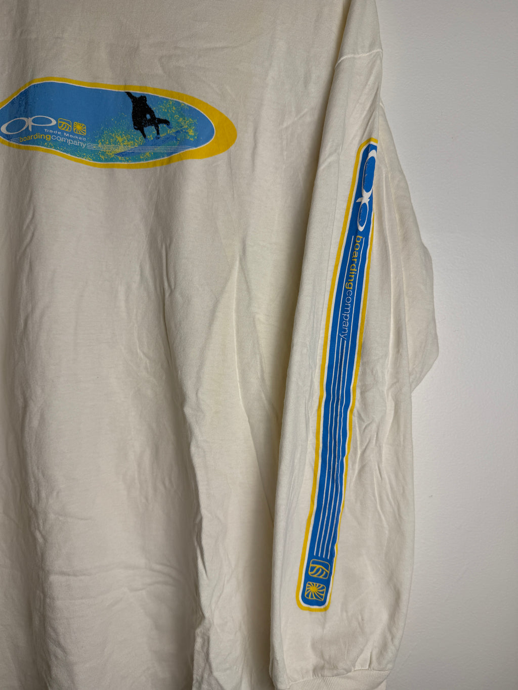 Vintage OP Irl Surfer Tri Hit Longsleeve - L