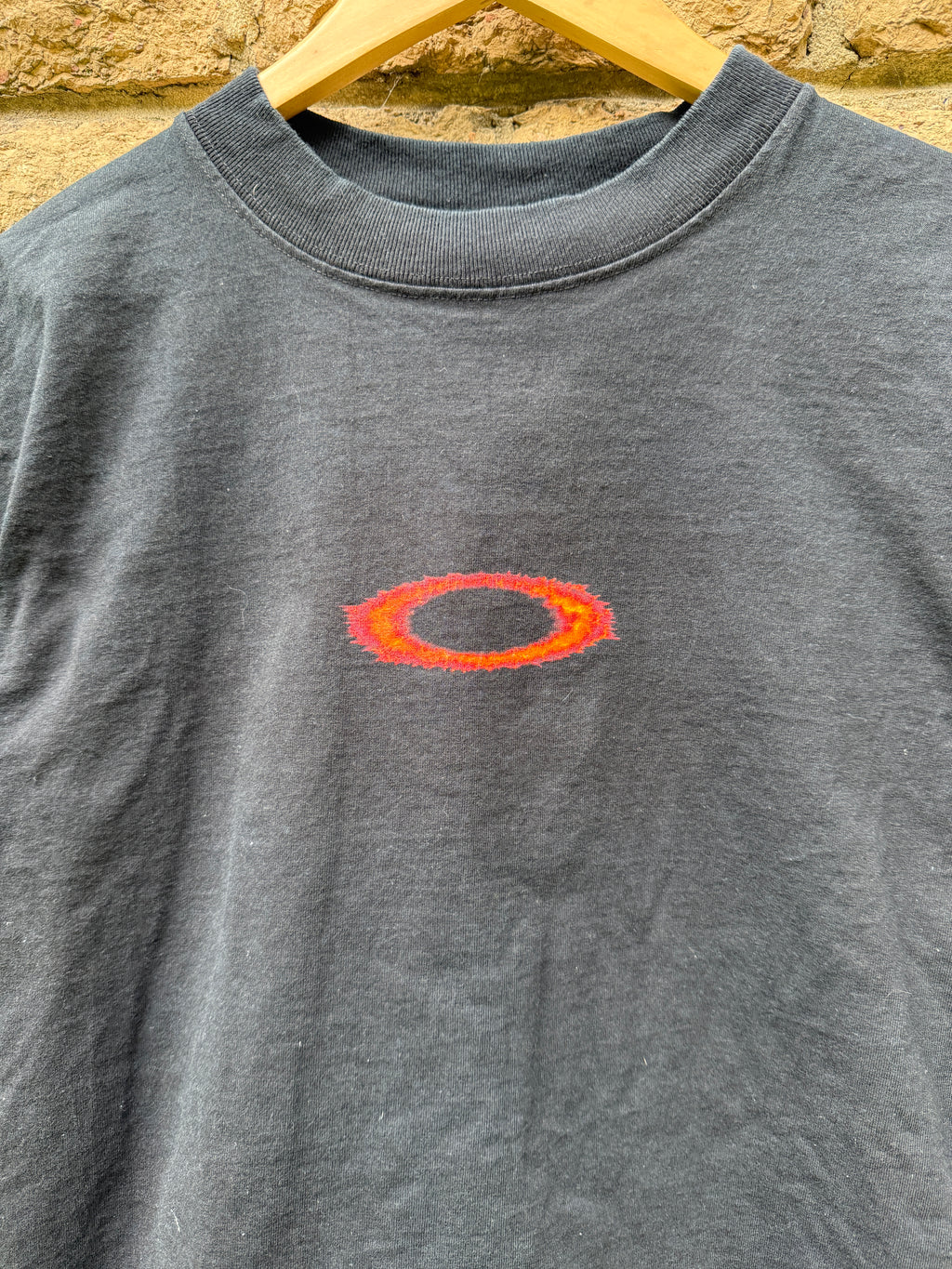 Vintage Oakley Software Flame T-Shirt - L