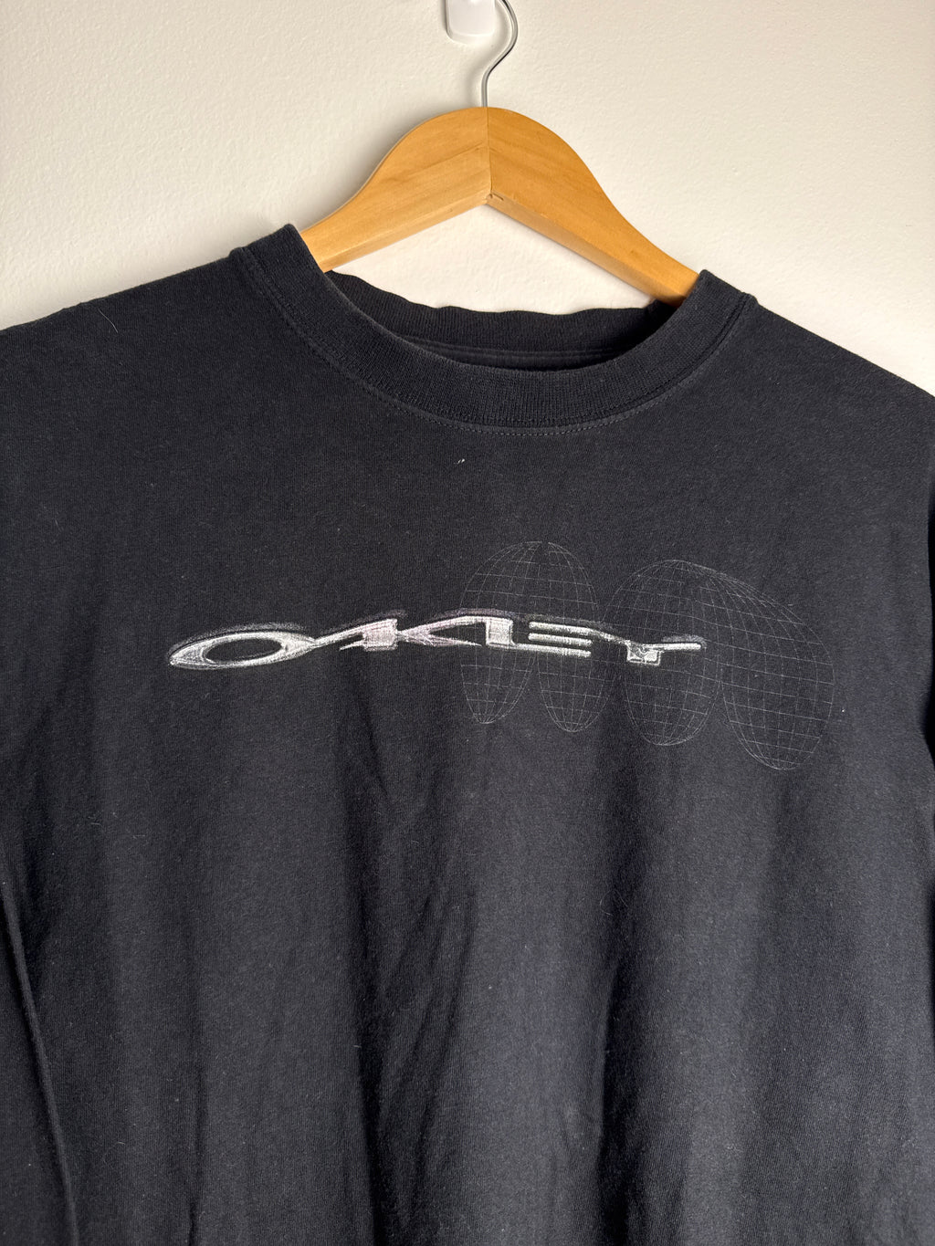 Vintage Oakley Spellout Longsleeve - L