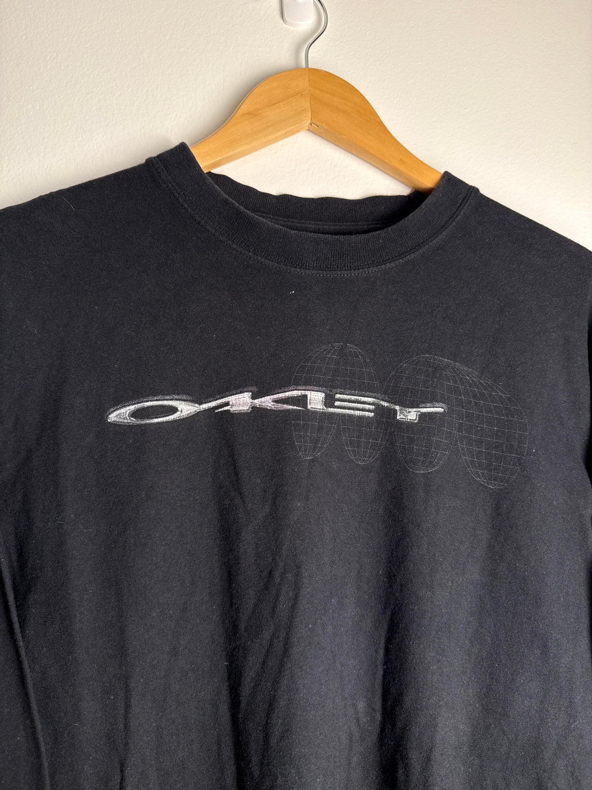 Vintage Oakley Spellout Longsleeve - L