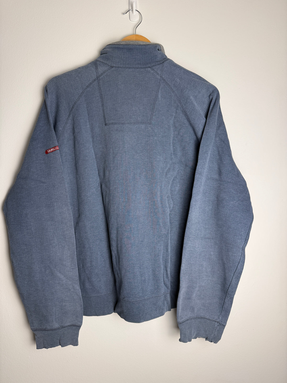 Vintage Quicksilver Zip-Up Hoodie - L