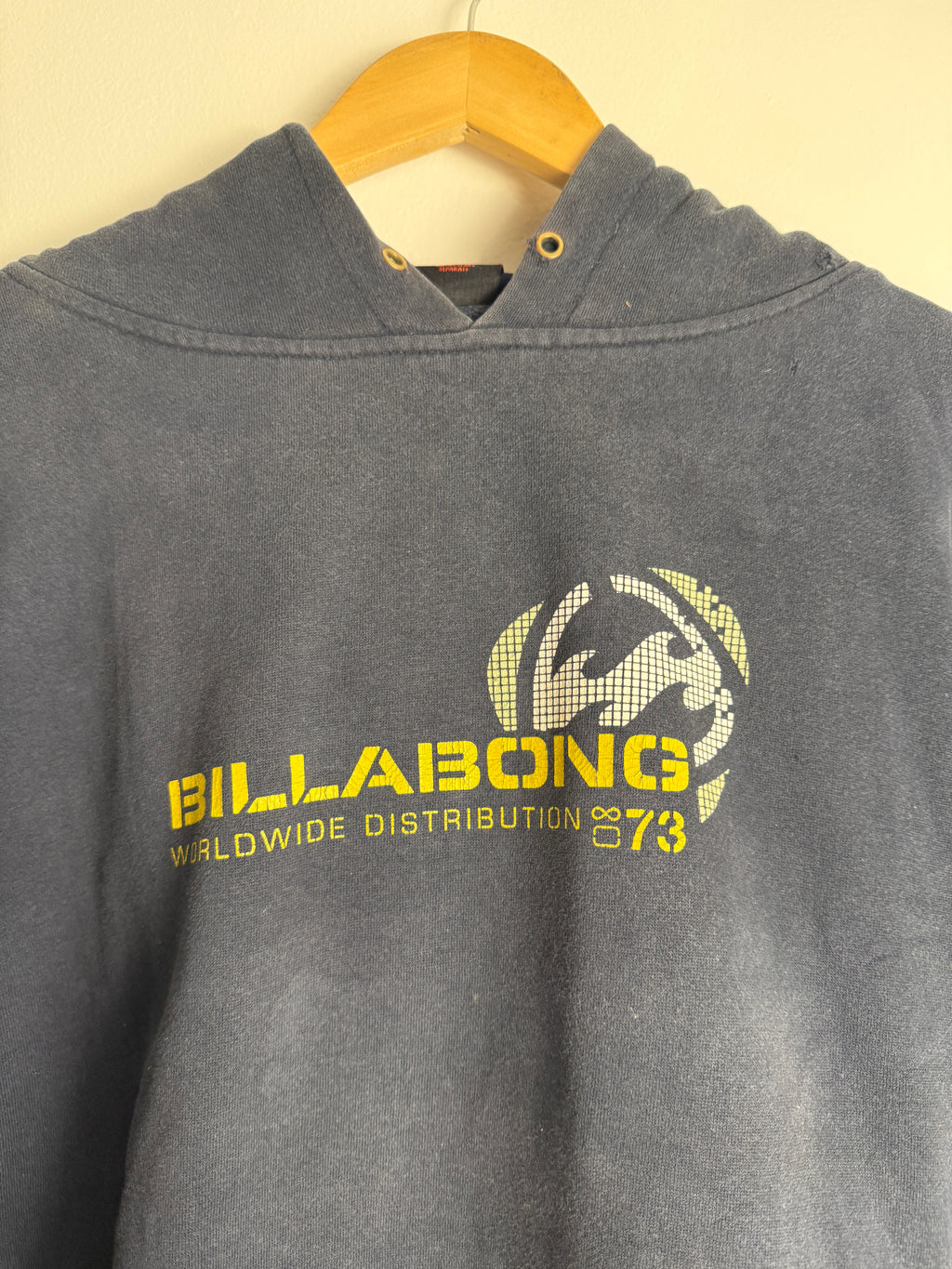 Vintage Billabong SpellOut Hoodie - XL