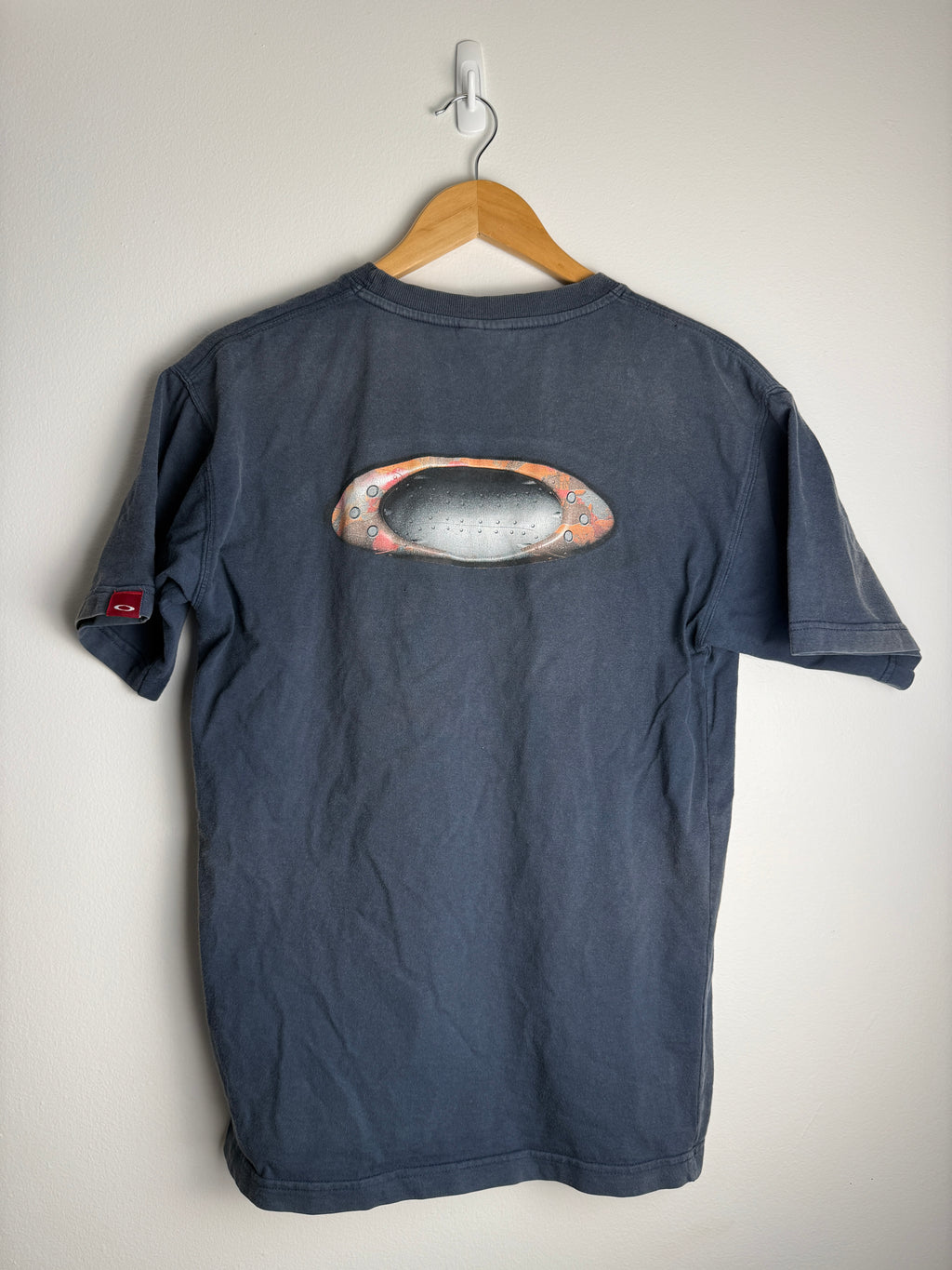 Vintage Oakley SpellOut T-Shirt - M