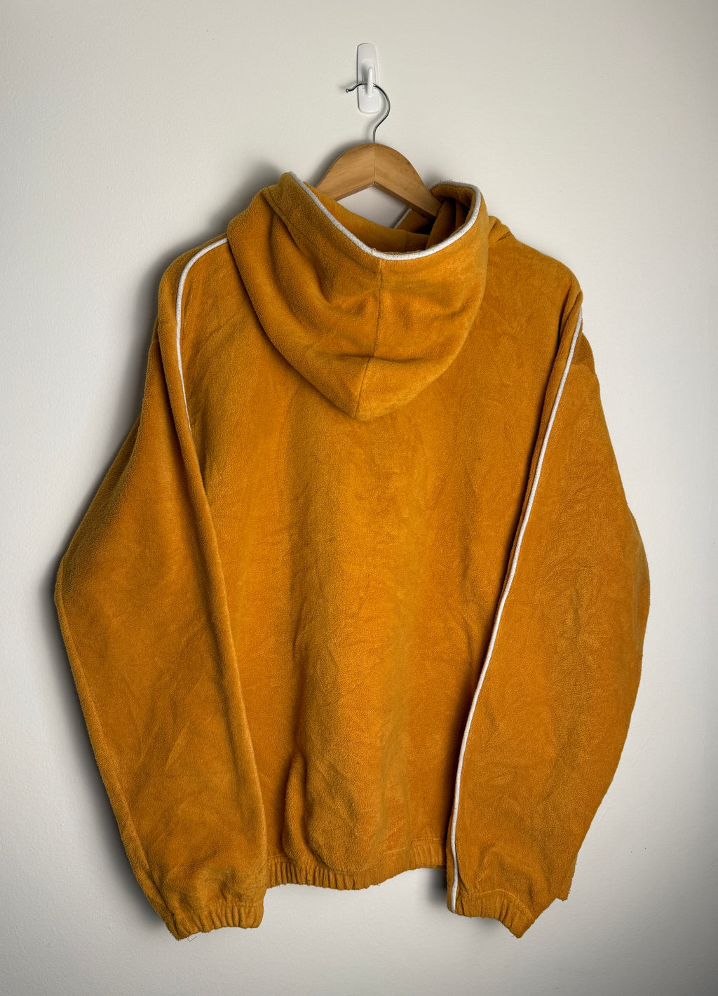 Vintage Ripcurl Yellow Fleece Hoodie - L