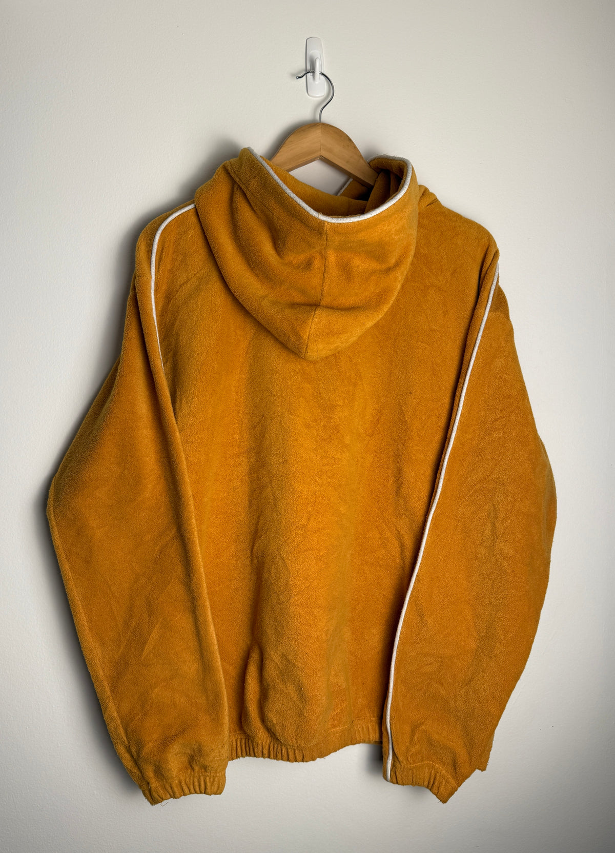 Vintage Ripcurl Yellow Fleece Hoodie - L