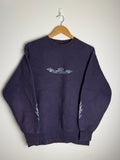 RARE Purple Piko Quad Hit Sweater - M