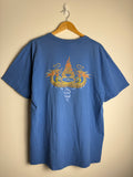 Vintage Quicksilver Flaming Dragon T-Shirt - L