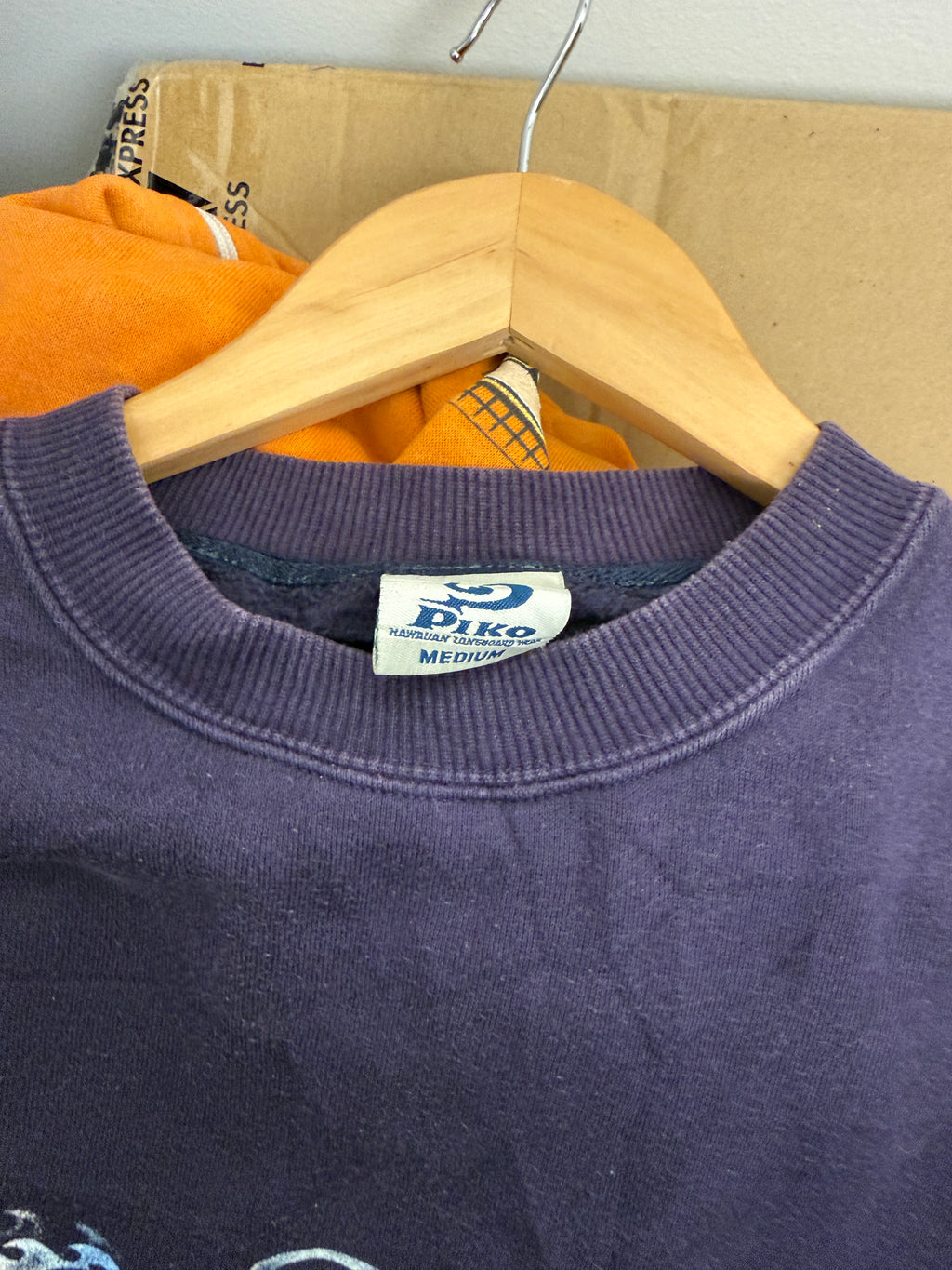 RARE Purple Piko Quad Hit Sweater - M