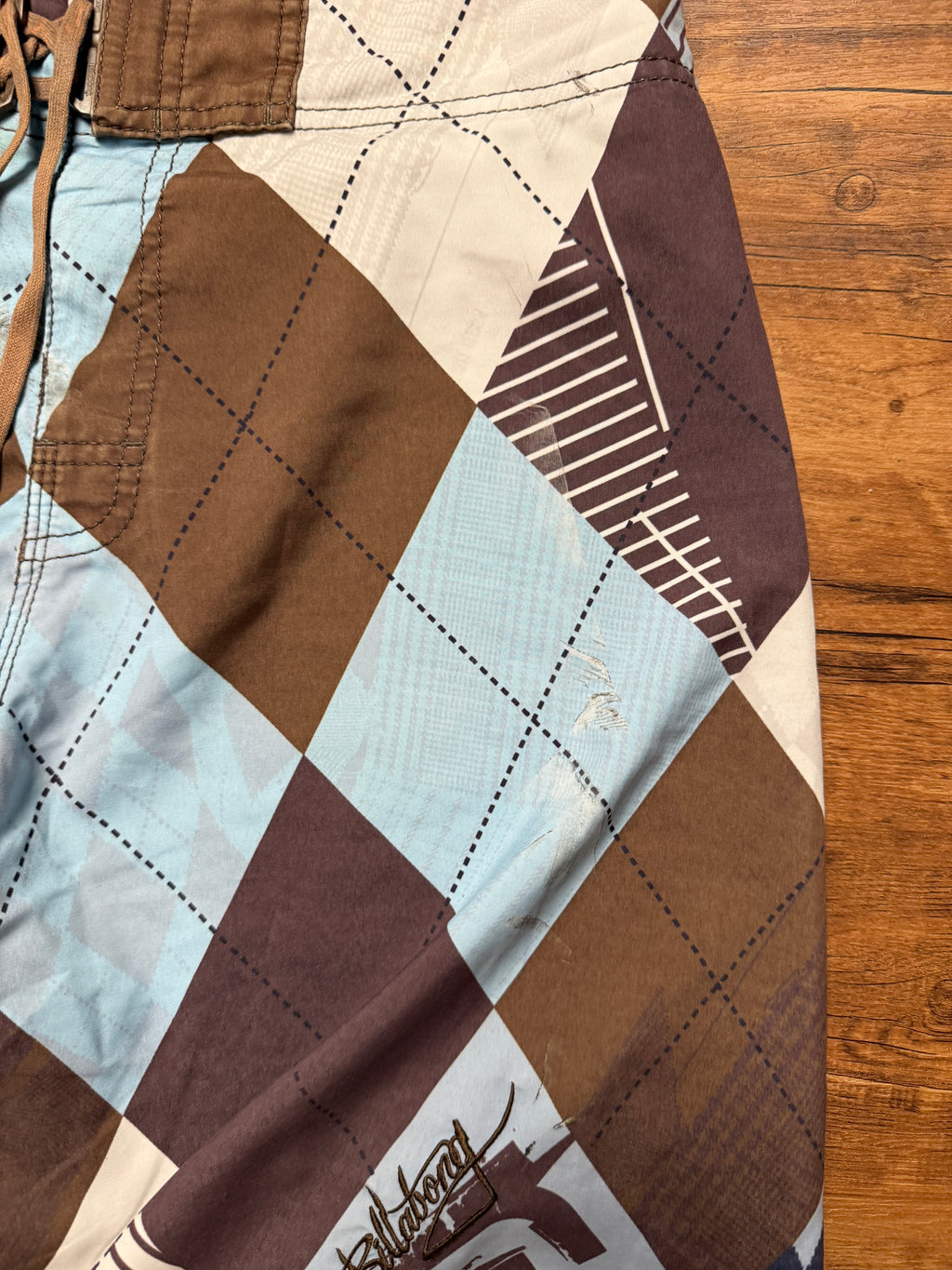 Vintage Billabong Argyle Boardshorts - 32