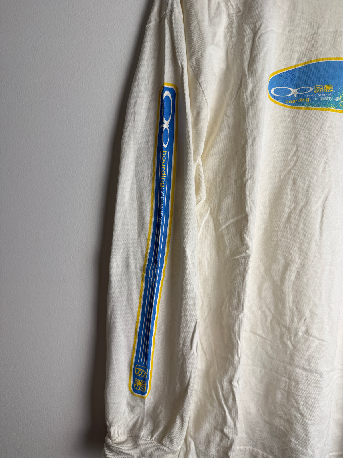 Vintage OP Irl Surfer Tri Hit Longsleeve - L