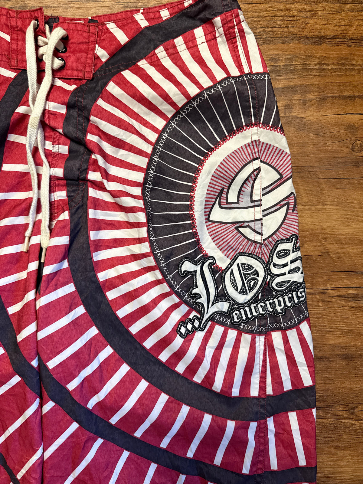 Pink Vintage Lost Graphic Boardies - 30