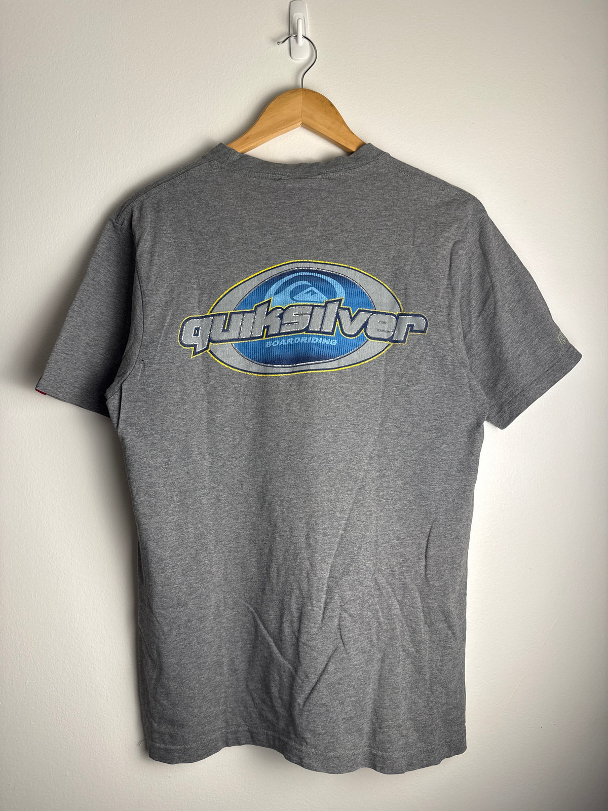 Vintage Quicksilver Centre Logo Graphic T-Shirt - L