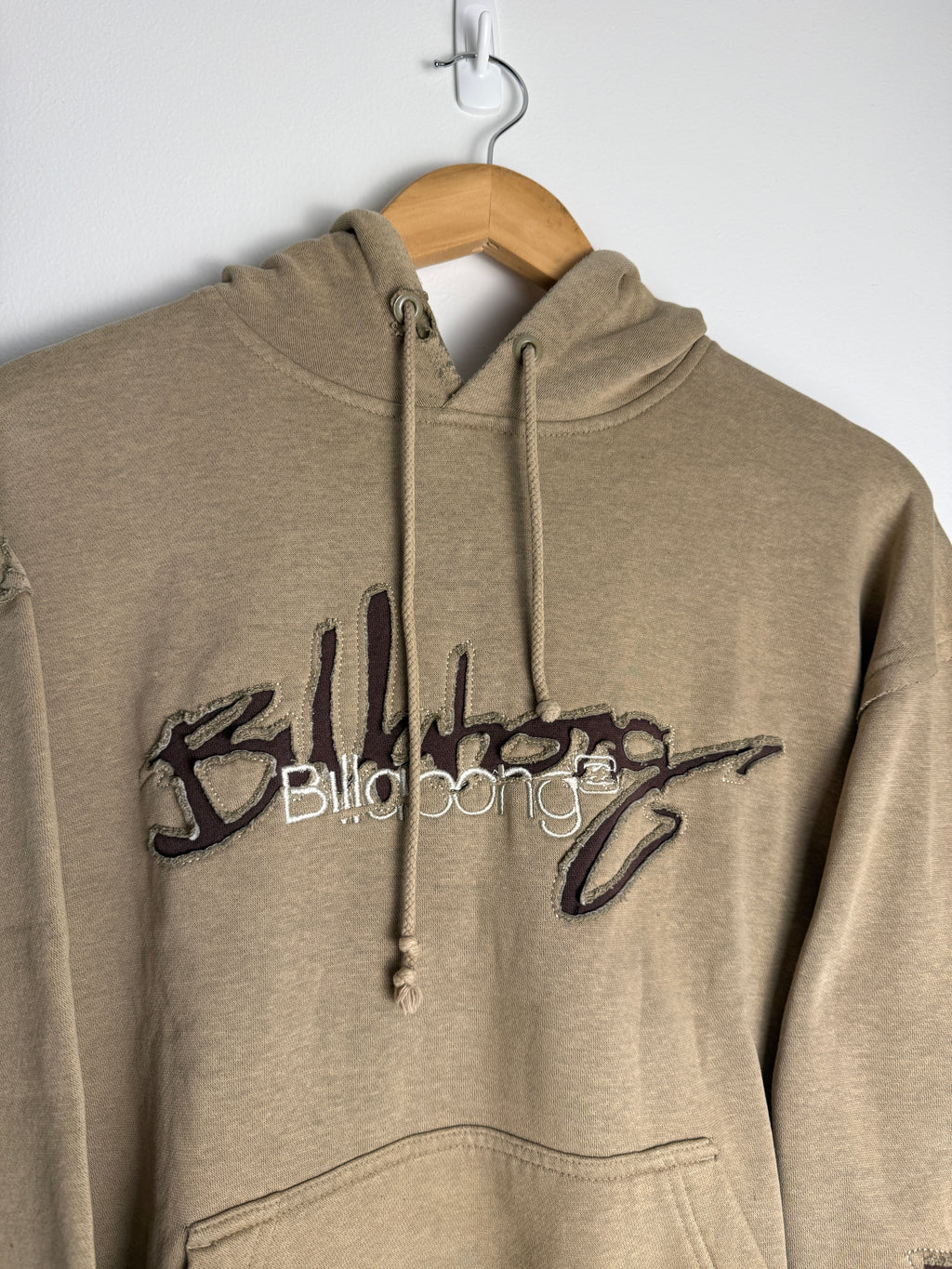 RARE Y2K Billabong Spellout Hoodie - L